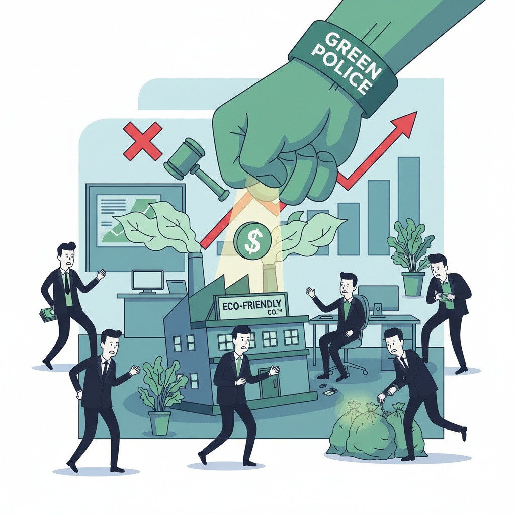 Greenwashing corporativo riesgos